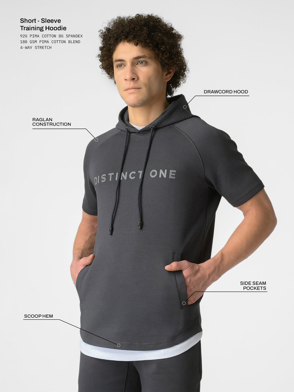 Short-Sleeve Training Hoodie